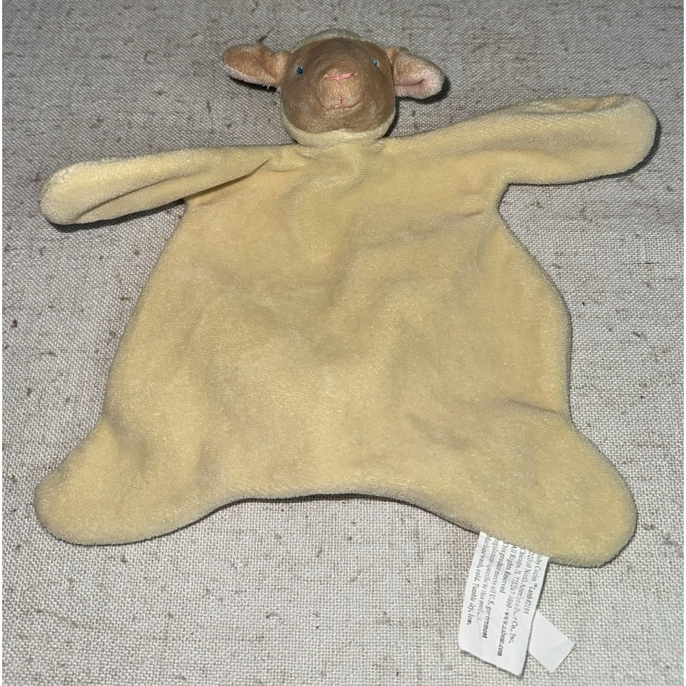 North American Bear Company Co Lamb Security Blanket Baby Cozies‎ Lovey Sheep